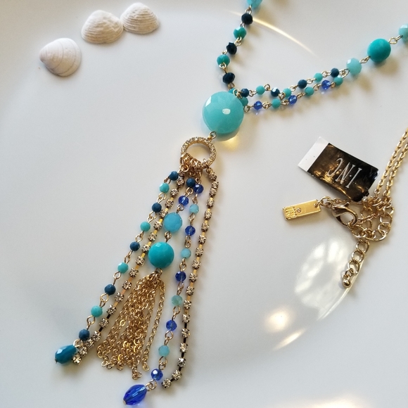 INC long tassel necklace - Picture 2 of 4